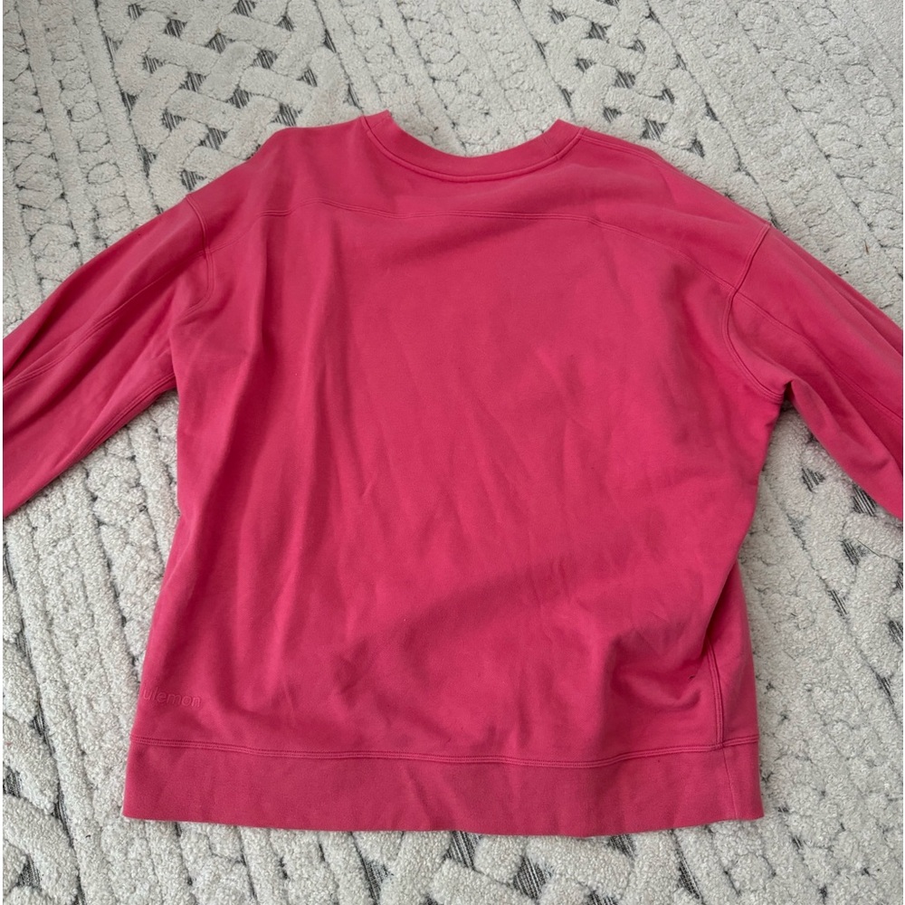 Pink Lululemon sweatshirt - Picture 2 of 4